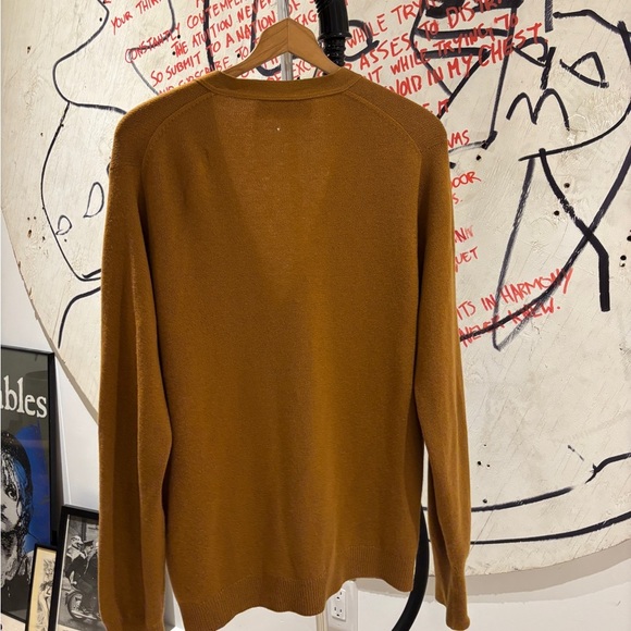 1960'S ROBERT W GATES BY BALLANTYNE 100% PURE CASHMERE CARDIGAN XL MADE SCOTLAND - Picture 4 of 4